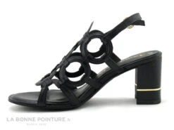 Tamaris 1-28373-26 Black - Cercles - Sandale Noire Talon Haut -Chaussures À La Mode cd24607c73b9e66c561f35ea11d5d5ef img 8780.jpg 158573