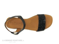 Eva Frutos 3090 Noir Et Paillete - Sandale Plate Femme -Chaussures À La Mode cd24607c73b9e66c561f35ea11d5d5ef img 8851.jpg 182533