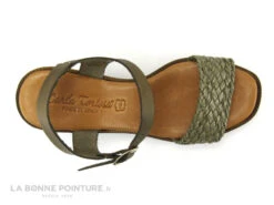 Carla Tortosa 89067 - Sandale Talon Haut Vert Kaki -Chaussures À La Mode cd24607c73b9e66c561f35ea11d5d5ef img 8932.jpg 170309