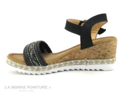 Morans TREMEUR Noir - Perles Brillantes - Sandale Talon Compense 9 Morans TREMEUR Noir - Perles Brillantes - Sandale Talon Compense -Chaussures À La Mode cd24607c73b9e66c561f35ea11d5d5ef img 9100.jpg 170504