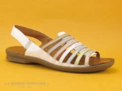 Karyoka ROSE - Blanc - Nu-pieds Confort Femme Cuir Blanc -Chaussures À La Mode cd24607c73b9e66c561f35ea11d5d5ef img 9270.jpg 170664