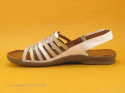 Karyoka ROSE - Blanc - Nu-pieds Confort Femme Cuir Blanc -Chaussures À La Mode cd24607c73b9e66c561f35ea11d5d5ef img 9272.jpg 170660