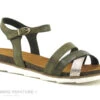 Marco Tozzi 2-28410-28 Olive - Sandale Femme Kaki -Chaussures À La Mode cd24607c73b9e66c561f35ea11d5d5ef img 9468.jpg 170910