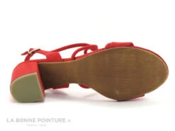 Marco Tozzi 2-28308-28 Red - Sandale Rouge - Talon Large -Chaussures À La Mode cd24607c73b9e66c561f35ea11d5d5ef img 9488.jpg 170934