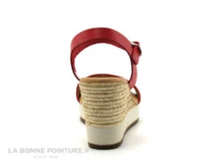 Patricia Miller 3217 - Sandale Rouge Talon Haut - Semelle Compensee -Chaussures À La Mode cd24607c73b9e66c561f35ea11d5d5ef img 9513.jpg 159317