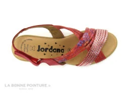 Jordana 3341 - Sandale Compensee Femme Cuir Rouge Et Argent -Chaussures À La Mode cd24607c73b9e66c561f35ea11d5d5ef img 9671.jpg 159517
