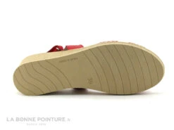 Jordana 3341 - Sandale Compensee Femme Cuir Rouge Et Argent -Chaussures À La Mode cd24607c73b9e66c561f35ea11d5d5ef img 9676.jpg 159518