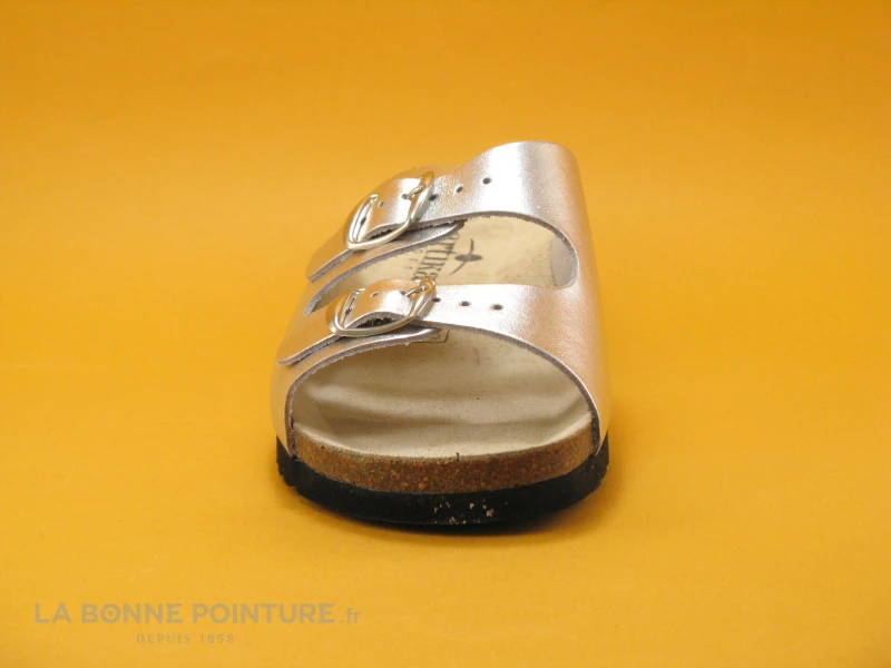 Artika BASQUE Rif Argent - Mule Reglable Femme 4 Artika BASQUE Rif Argent - Mule Reglable Femme – Image 2