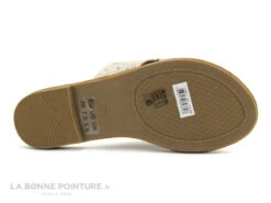 The Divine Factory HW4625 Blanc Argent Beige - Mule Plate Femme -Chaussures À La Mode cd24607c73b9e66c561f35ea11d5d5ef img 9958.jpg 171450